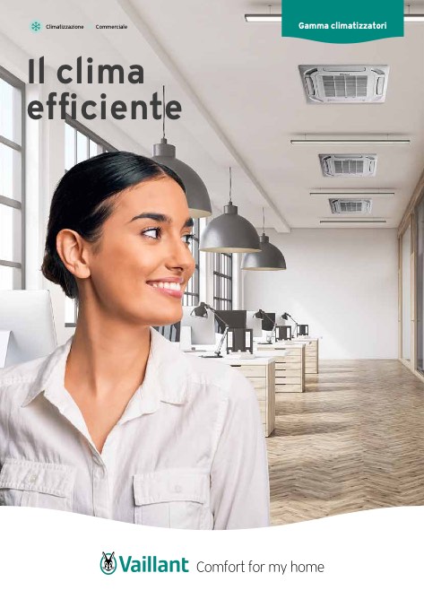 Vaillant - Catalogue Climatizzazione Commerciale