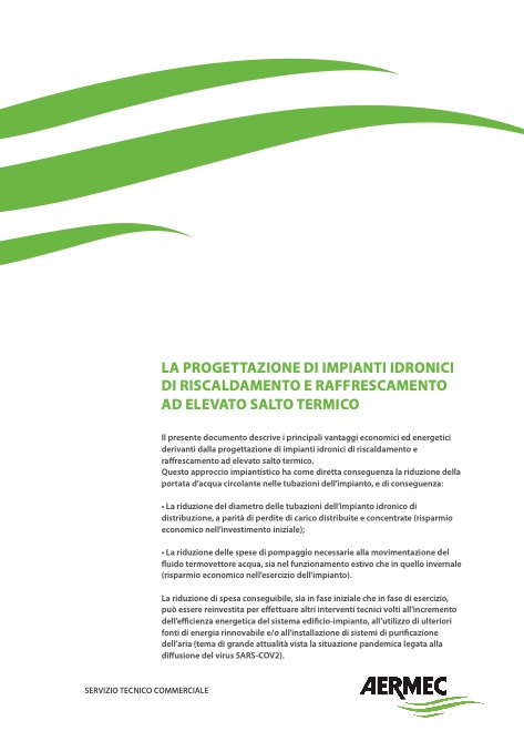 Aermec - Catalogo Impianti Idronici