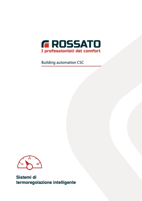 Rossato - Catalogo Building automation CSC