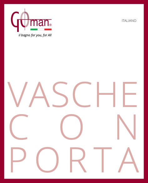 Goman - Katalog VASCHE CON PORTA