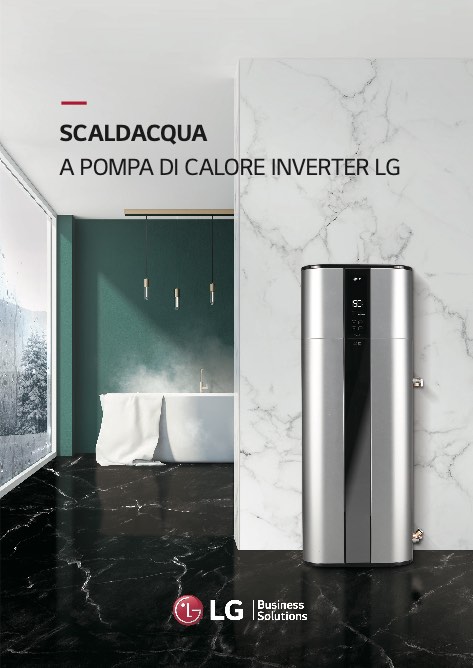 Lg Electronics - Catalogo SCALDACQUA A POMPA DI CALORE INVERTER