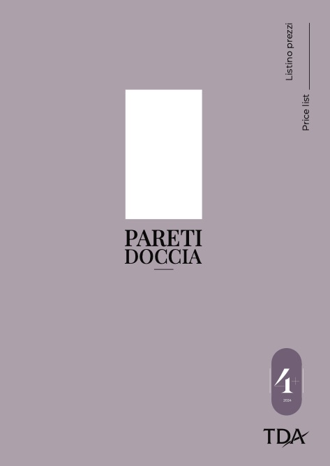 Tda - Catalogo PARETI DOCCIA