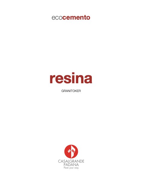 Casalgrande Padana - 目录 resina