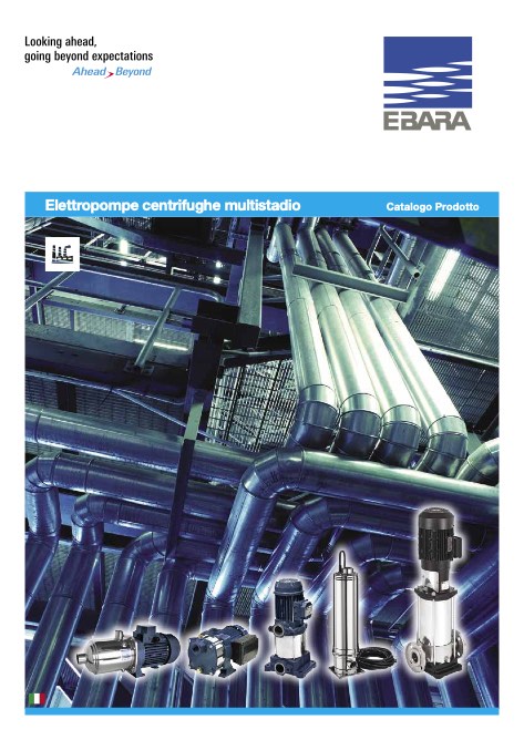 Ebara Pumps Europe - Katalog Elettropompe Multistadio 60Hz