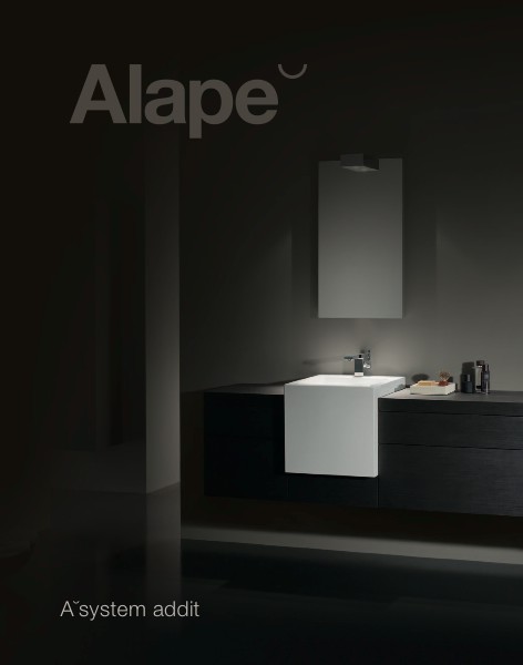 Alape - Katalog A˘system addit