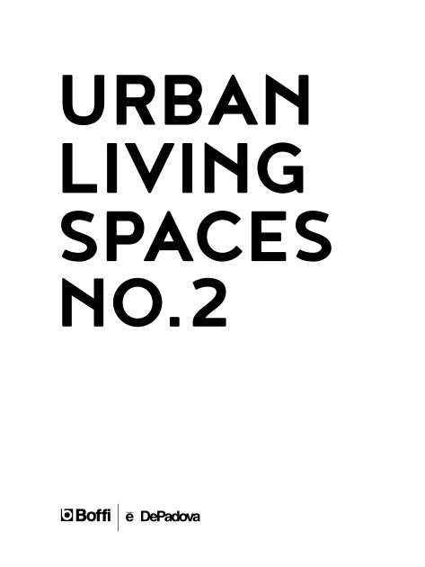 Boffi - Catalogo Urban Living Spaces N°2