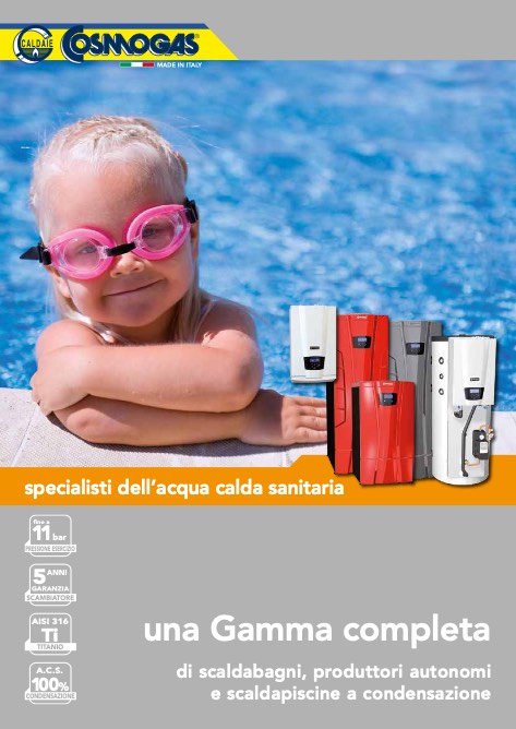 Cosmogas - Catalogo Acqua calda sanitaria