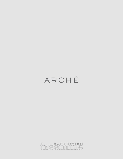 Rubinetterie Treemme - Catalogo Archè