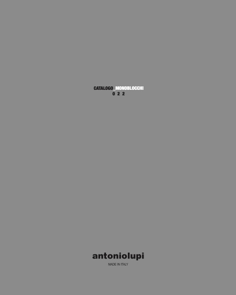 Antonio Lupi - Catalogue monoblocchi_022