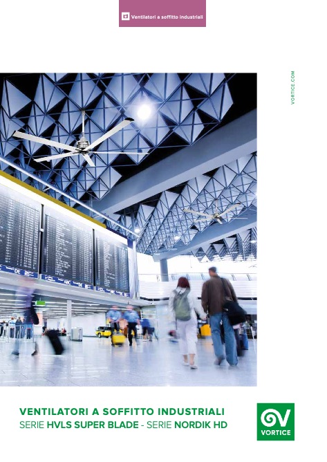 Vortice - Katalog Ventilatori a soffitto industriali