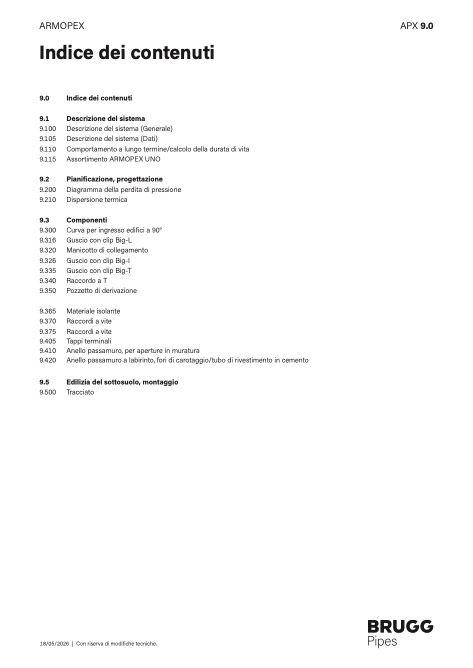 Brugg Pipes - Catalogo ARMOPEX