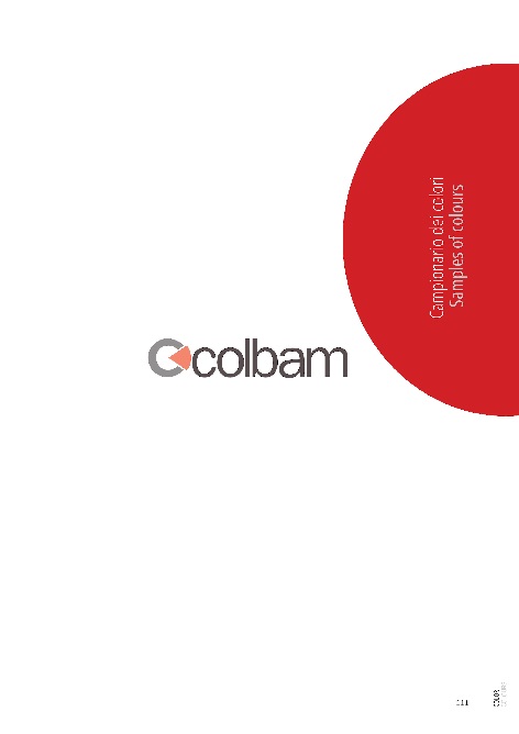 Colbam - Catalogo colori