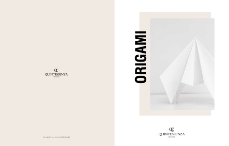Quintessenza Ceramiche - Catalogo Origami