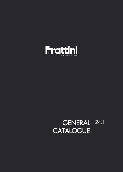 Rubinetterie Fratelli Frattini - Catalogo 24.1