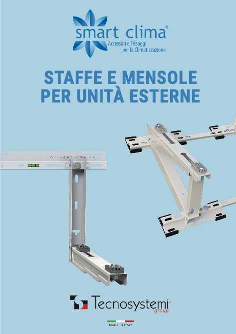 Tecnosystemi - Catalogue Smart Clima - Staffe e mensole per unità esterne