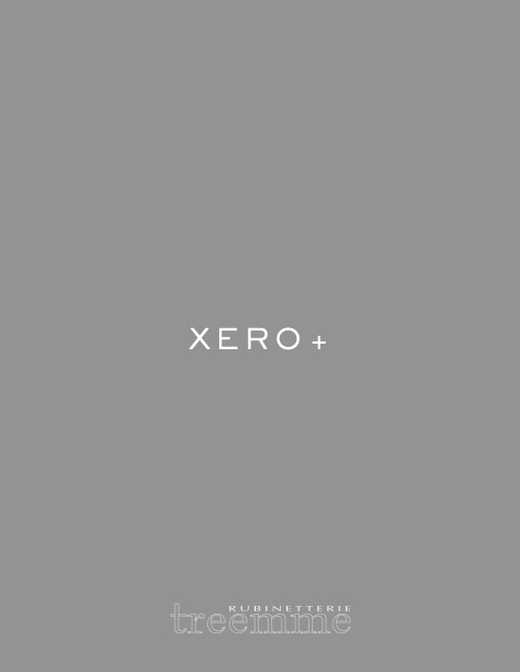 Rubinetterie Treemme - Catalogo XERO+