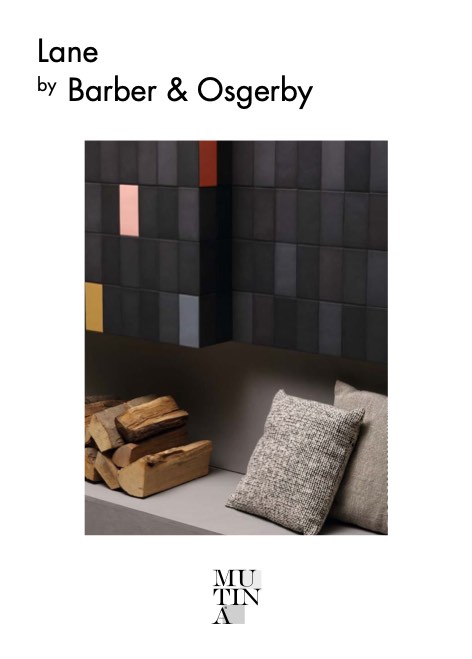 Mutina - Catalogo Lane by Barber & Osgerby