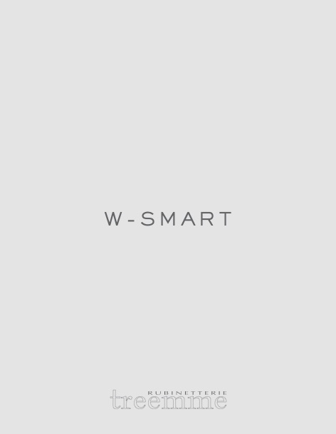 Rubinetterie Treemme - Catalogo W-Smart