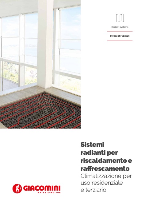 Giacomini - Katalog SISTEMI RADIANTI