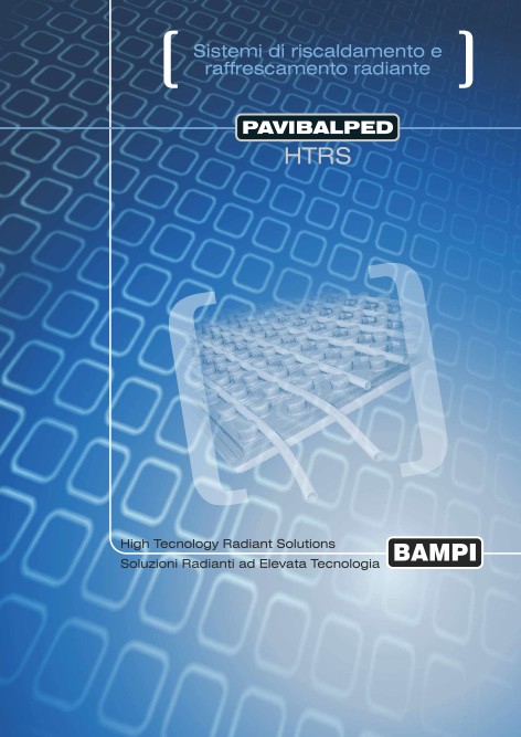 Bampi - Katalog Sistemi di riscaldamento e raffrescamento radiante