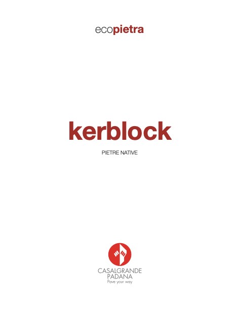 Casalgrande Padana - 目录 kerblock