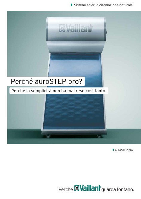 Vaillant - Catalogue Aurostep pro