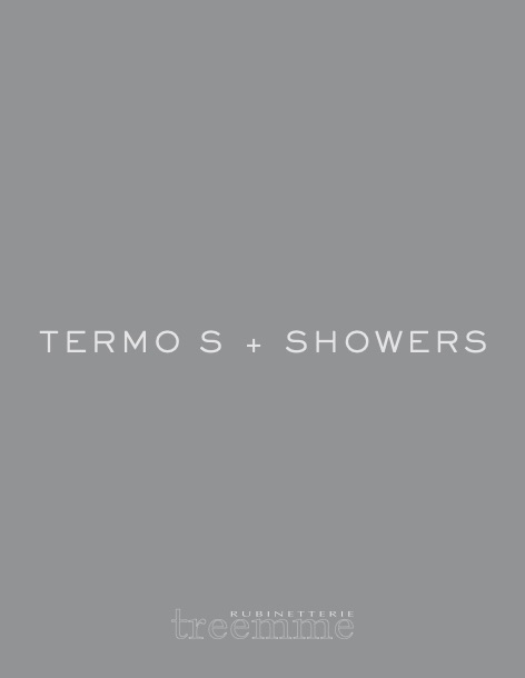 Rubinetterie Treemme - Catalogo Thermo S + Shower