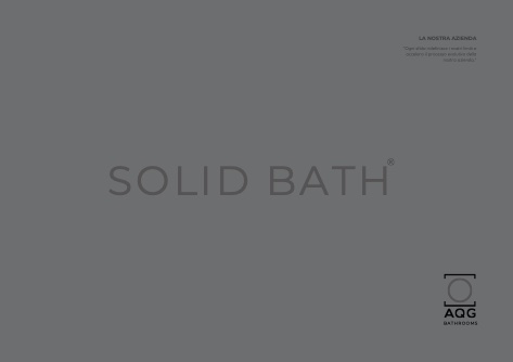 AQG - Catalogo Solid Bath