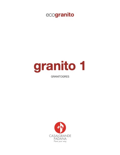 Casalgrande Padana - 目录 granito 1