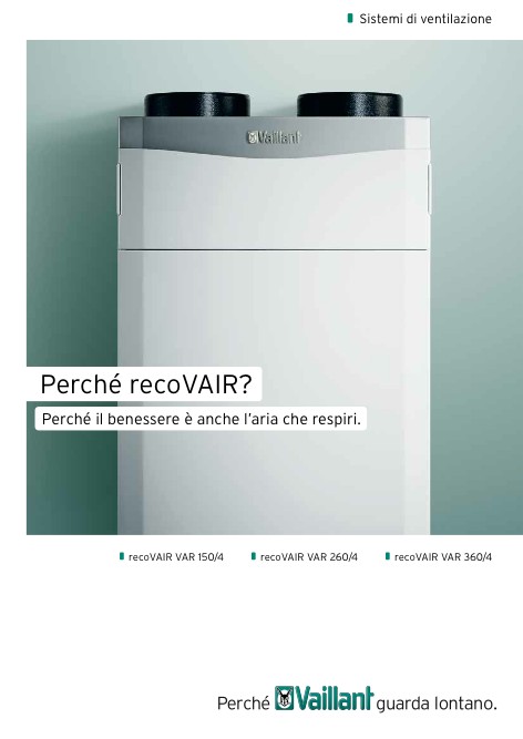 Vaillant - Catalogue Reco vair