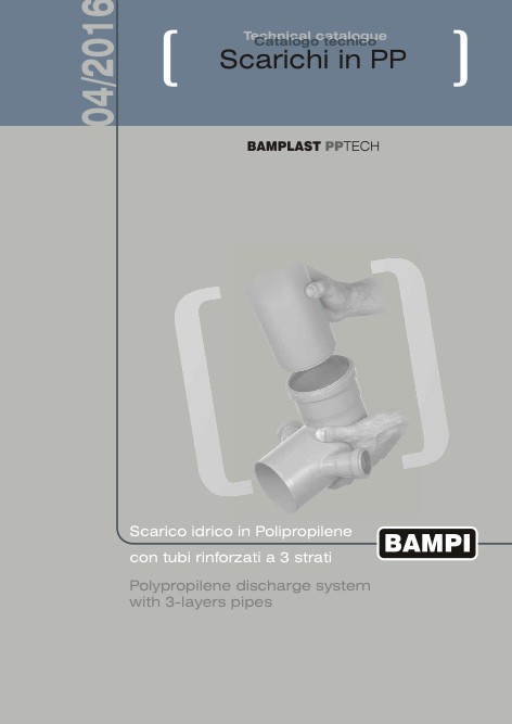 Bampi - Katalog Scarichi in PP