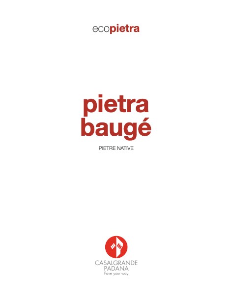 Casalgrande Padana - 目录 pietra baugeu