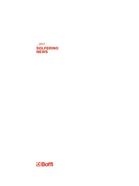 Boffi - Catalogo Solferino News 2017