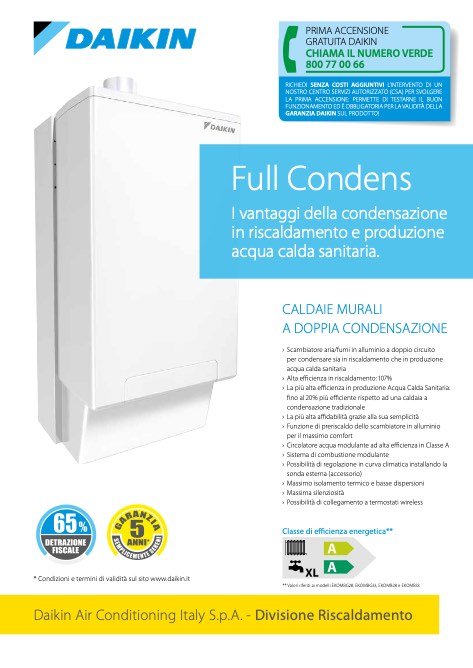 Daikin Riscaldamento - Katalog FullCondens