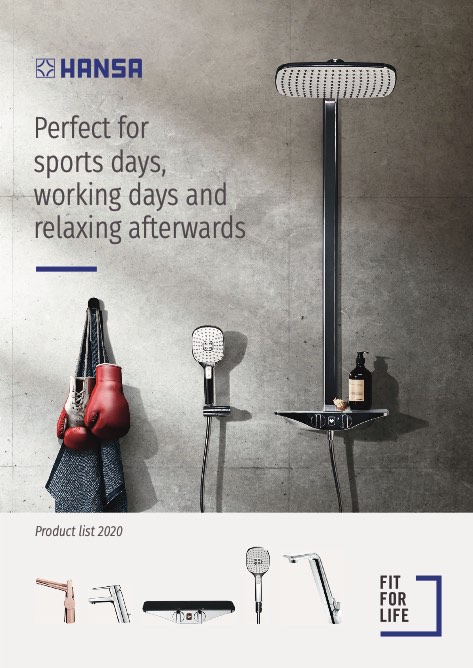 Hansa - Catalogo Product list 2020