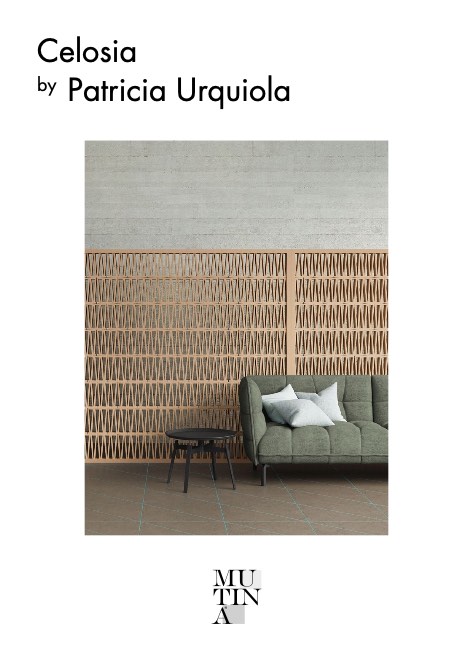 Mutina - Catalogo Celosia by Patricia Urquiola