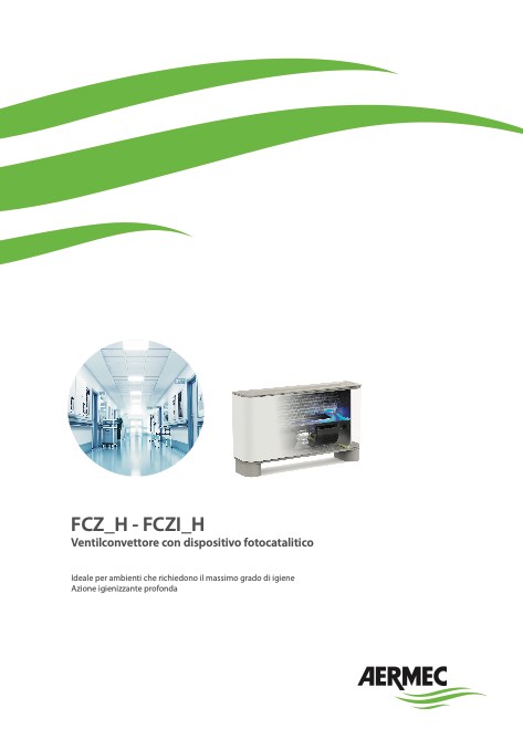 Aermec - Catalogo FCZ_H - FCZI_H