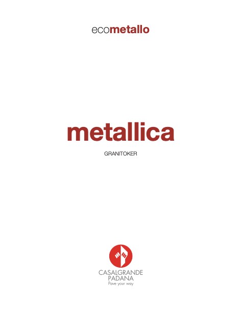 Casalgrande Padana - 目录 metallica