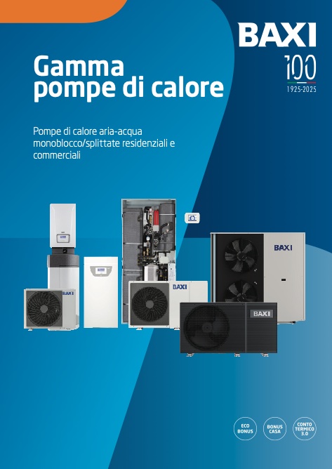 Baxi - Katalog Pompe di calore
