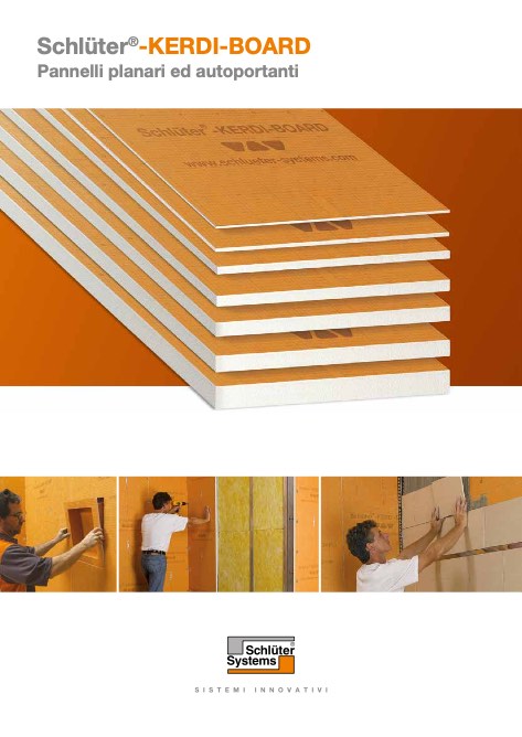 Schluter - 目录 KERDI BOARD
