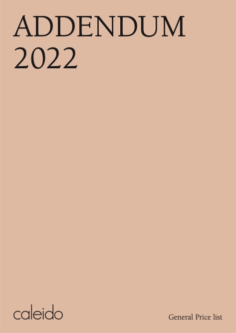 Caleido - Catalogo ADDENDUM 2022
