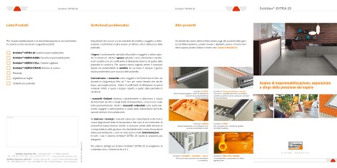 Schluter - 目录 Ditra 25
