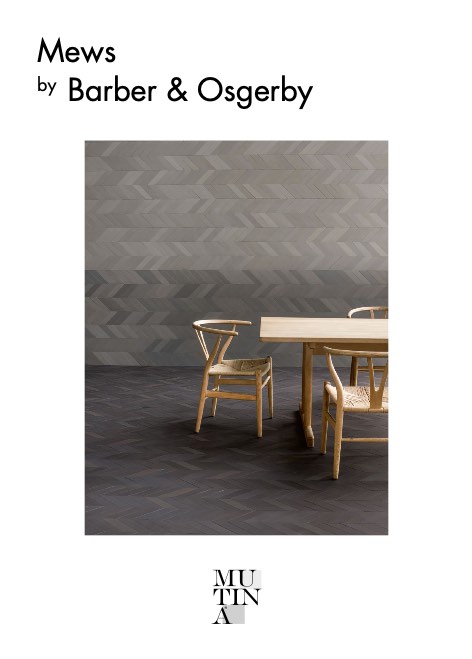 Mutina - Catalogo Mews by Barber & Osgerby