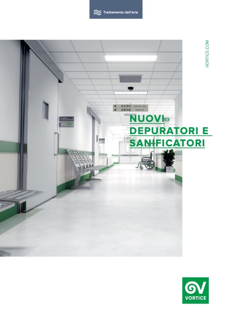 Vortice - Katalog Nuovi Depuratori e Sanificatori d'Aria