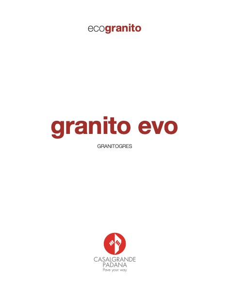 Casalgrande Padana - 目录 granito evo