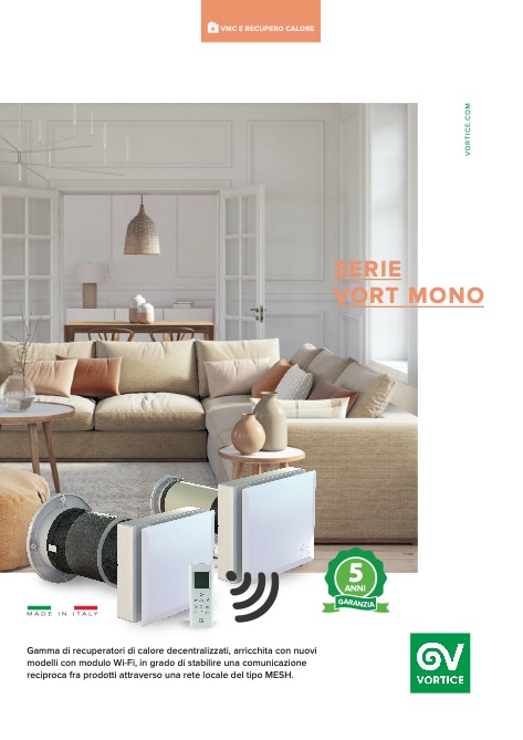 Vortice - Katalog Serie Vort Mono
