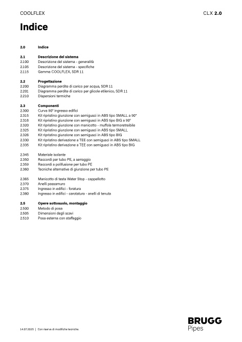 Brugg Pipes - Catalogo Coolflex