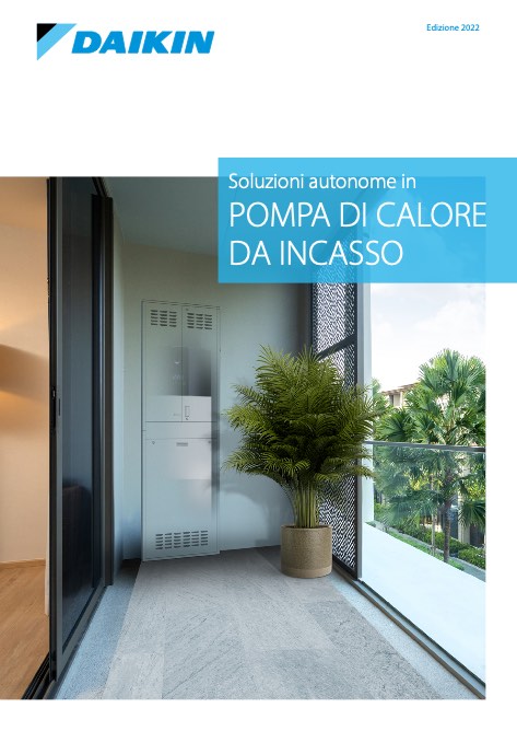 Daikin Riscaldamento - Katalog Pompa calore incasso