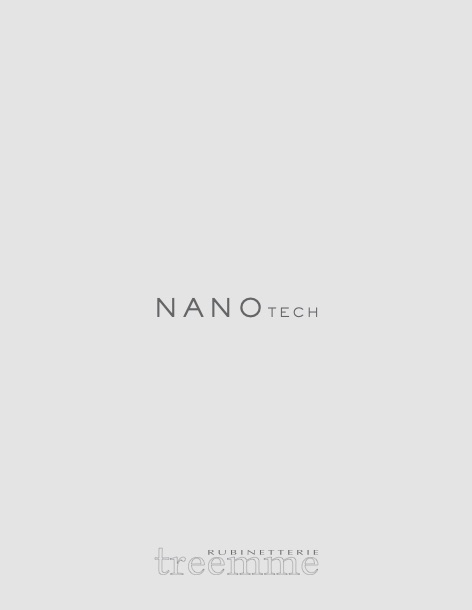 Rubinetterie Treemme - Catalogo Nanotech
