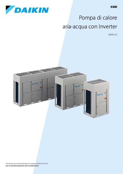 Daikin Riscaldamento - Katalog Pompe di calore aria-acqua inverter